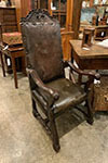 italian leather armchair