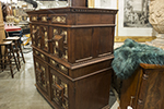 english yorkshire secretary chest of drawers