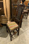 english oak chair