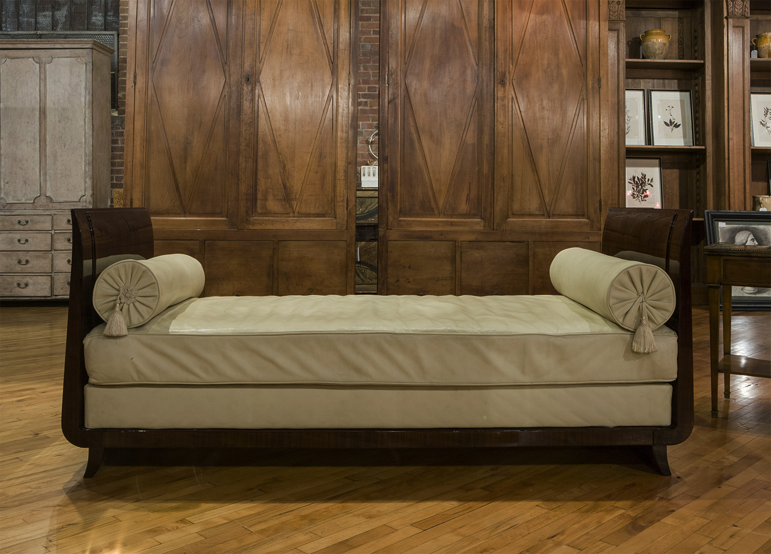 French Macassar Wood Day Bed