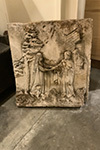 french carved limestone plaque