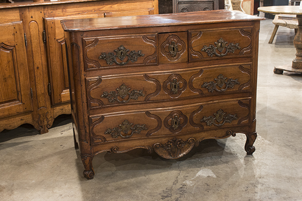 French Walnut Commode From Burgundy