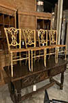 french gilded chairs