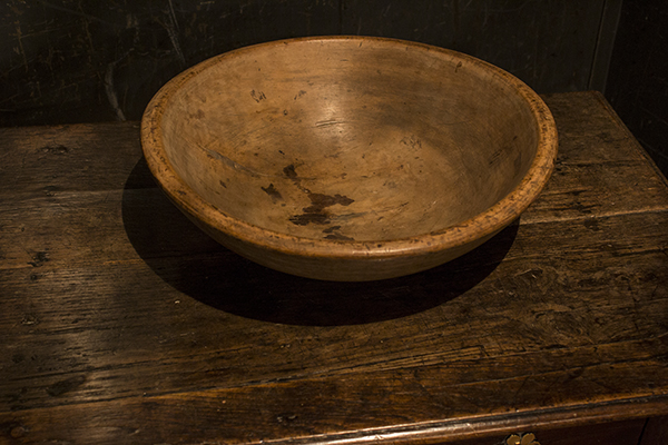 English Sycamore Butter Bowl