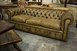 english leather chesterfield sofa