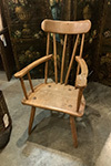sycamore & ash primitive armchair from ireland