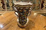 large & colorful sgaffito vase