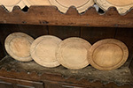 carved sycamore bread board